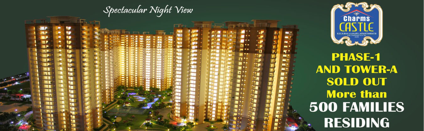 Charms Castle Raj Nagar Extension Charms Castle Raj Nagar Extension