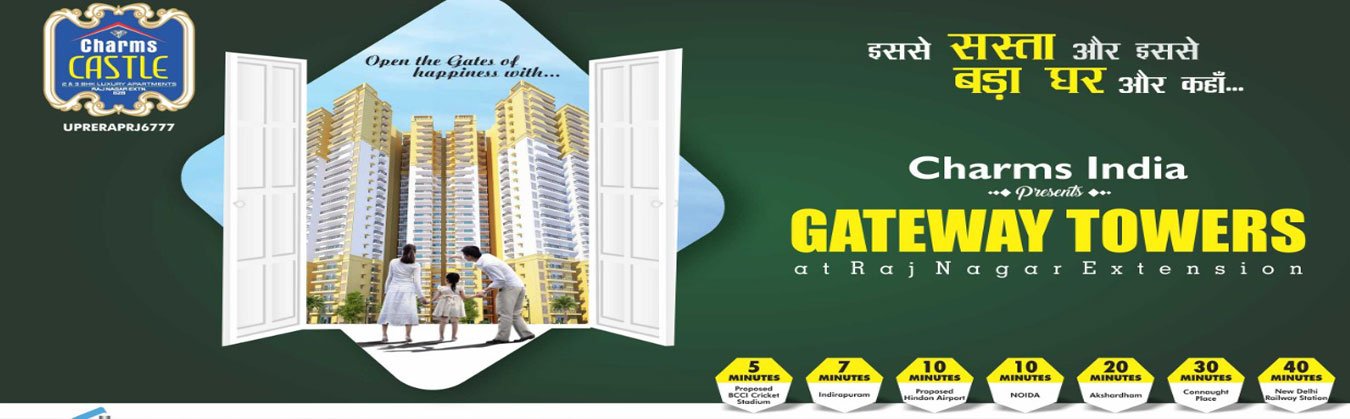 Charms Castle Raj Nagar Extension Charms Castle Raj Nagar Extension