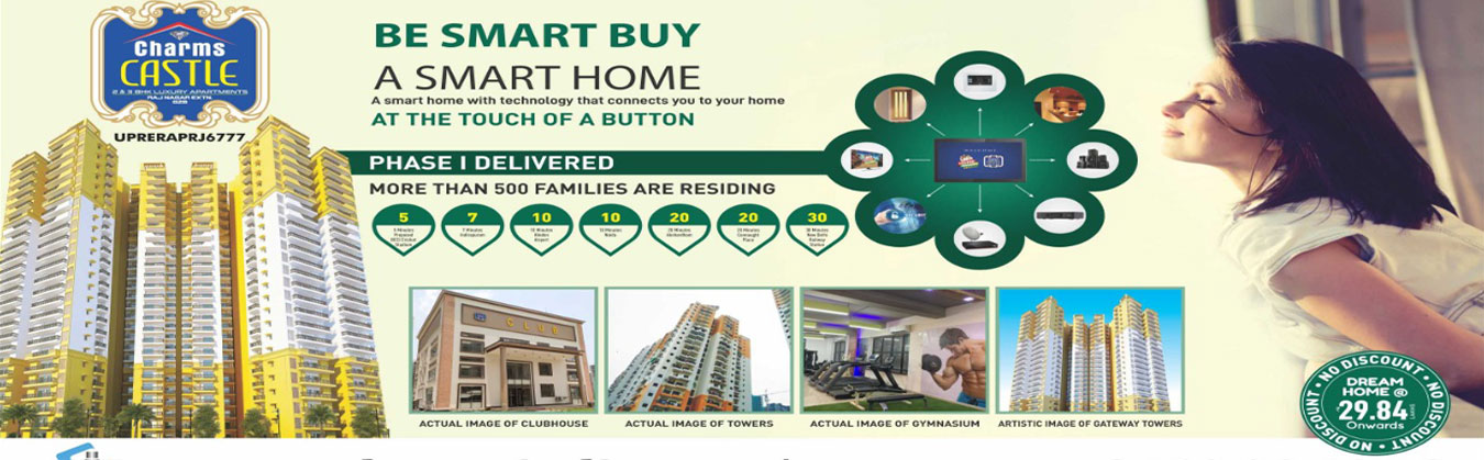 Charms Castle Raj Nagar Extension Charms Castle Raj Nagar Extension